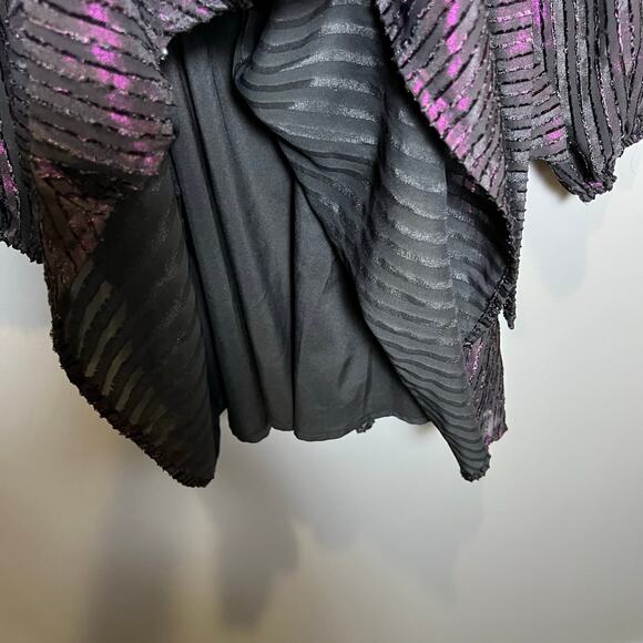 ModCloth Time to Shine Purple Metallic Dress - Picture 9 of 13